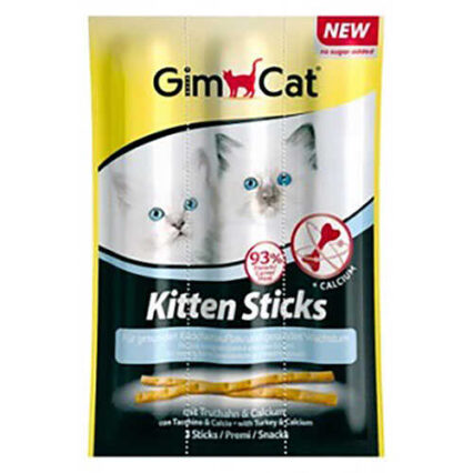 Gimcat Kedi Ödül Çubuğu Sticks Kitten Hindi 3x3gr