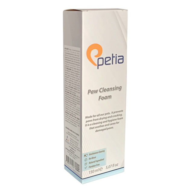 Petia Paw Cleansing Foam Doğal Kedi Köpek Pati Temizleme Köpüğü 150 Ml